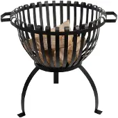 Esschert Design Vuurkorf - Tulp - Zwart