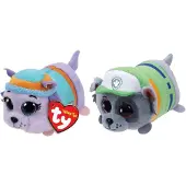 TY - Knuffel - Teeny Paw Patrol - Everest & Rocky