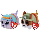 TY - Knuffel - Teeny Paw Patrol - Everest & Tracker