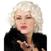 Boland pruik Helen dames blond