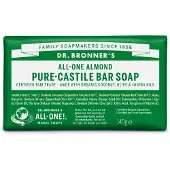 Dr. bronner's Amandel Pure-Castile Magic Bar-zeep 140 g Zeep