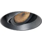 QAZQA Moderne inbouwspot zwart GU10 AR70 rond trimless - Oneon Honey