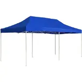 vidaXL Professionele partytent, inklapbaar, aluminium, 6x3 meter, blauw