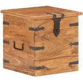 vidaXL Kist 40x40x40 cm massief acaciahout