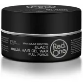 Red One Aqua Hair Gel Wax Black 150 Ml