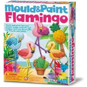4M flamingo gipsgieten en verven met magneetjes