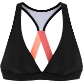 LASCANA Sportbikinitop zwart