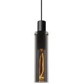 Lucide ORLANDO - Hanglamp - Ø 10 cm - 1xE27 - Fumé