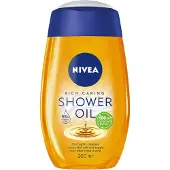 Nivea 1+1 Gratis: Doucheolie Rich Caring 200 Ml
