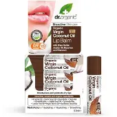 Dr Organic 1+1 gratis | Dr. Organic Virgin Coconut Oil Lippenbalsem - 5.7ml
