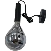 Dimehouse Industriële hanglamp Miles smokey glass
