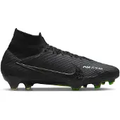 Nike Zoom Mercurial Superfly 9 Elite Gras Voetbalschoenen (FG) Zwart Grijs Neon Geel