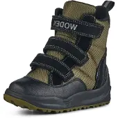 Woden Snowboots - Adrian - Tex - Dark Olive - - 28 - Winterlaarzen