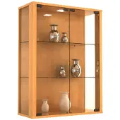 VCM Vitrinekast wandvitrine Udina beuken