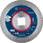 Bosch Powertools 2608900658 EXPERT X-LOCK Diamantschijf Hard Ceramic 125 X 22,23 X 1,4 X 10mm