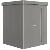 Biohort | Berging Neo 1A | Enkele Deur | Kwartgrijs-Metallic