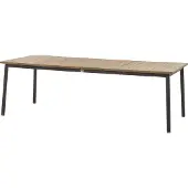Apple Bee Tafel Applebee Milou Dining 240 x 100 Aluminium Black Antique Teak