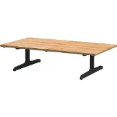 4 Seasons Outdoor Kaya coffee table teak top 110 x 60 x 30 cm.
