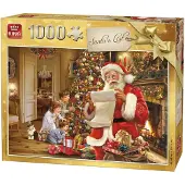 King international puzzel santa s list 1.000 st. 5767