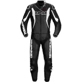 Spidi Sport Warrior Touring, leren pak 2pcs. ,zwart/witte ,60