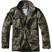 Brandit Tussenjas 'Field' navy / bruin / groen / olijfgroen
