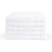 Byrklund handdoeken 70x140 - set van 5 - Hotelkwaliteit - Wit
