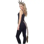 Smiffys Leuke bruine giraffen verkleed set met oren en staart