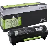 Lexmark Toner 50F2X00 (502X) Zwart Hoge capaciteit