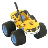 Blaze taart topper Stripes 5 cm.
