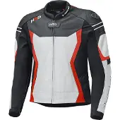 Held Street 3.0 Zwart Wit Leren Motorjas Maat 48