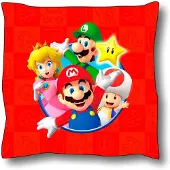SD Toys Super Mario Bros Kussen 40x40 Cm Rood