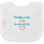 Funnies Slab met "Toevallig is mijn oom de allerliefste".