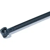 Hellermanntyton 118-00066 T120ROS-PA66HS-BK Kabelbinder Zwart 100 stuk(s)