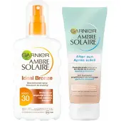 Garnier Ambre Solaire Spf30 Bronze Zonnebescherming & Verzorging Pakket