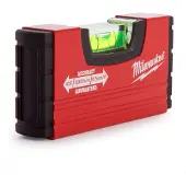 Milwaukee 2x Mini Waterpas Aluminium 10 cm - Compact & Nauwkeurig