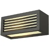 SLV Wandlamp Box-L 25cm antraciet