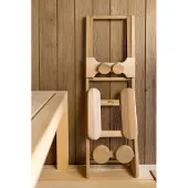 Halu Sauna rugsteun met hoofdsteun (Red Cedar)