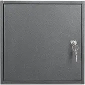 Ks Verlichting - Brievenbus deur - inbouw - antraciet - aluminium - RVS