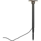 QAZQA Moderne prikspot zwart incl. LED IP54 - Skyf