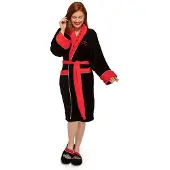 Friends Badjas Friends "Central Perk" black non hooded ladies size