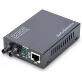 Digitus DN-82010-1 netwerk media converter Intern 1310 nm Multimode Zwart