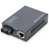 Digitus DN-82021-1 netwerk media converter Intern 1310 nm Single-mode Zwart