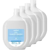 Method Sweet Water - Handzeep - Voordeelverpakking 4 x 1 L - Plantaardig & Biologisch afbreekbaar - gerecycleerde flacon