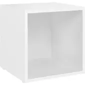 vidaXL Tv-meubel 37x35x37 cm bewerkt hout wit