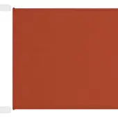 vidaXL Luifel verticaal 60x1000 cm oxford stof terracottakleurig