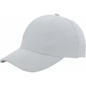 Benza - Luxe Turned Brushed Baseball Cap Baseballcap - Wit