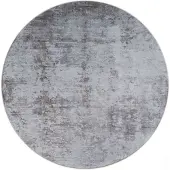 Veer Carpets Vloerkleed yara silver ø160 cm