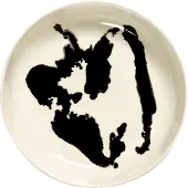 Serax Diep Bord Feast Tableware By Ottolenghi White Pepper Black 22 cm