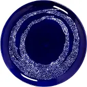 Serax Dinerbord Feast Tableware By Ottolenghi Dark Blue Dots White L 26,5 cm