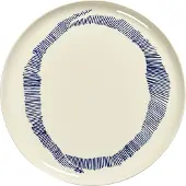 Serax - Ottolenghi Feast - Serveerschaal - Wit/Blauw - 35 Ø